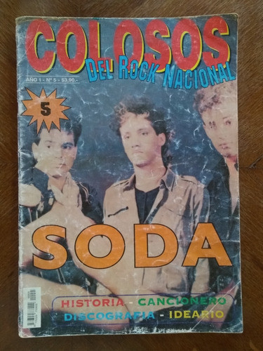 Colosos Del Rock Nacional Nº 5 Soda Stereo 0