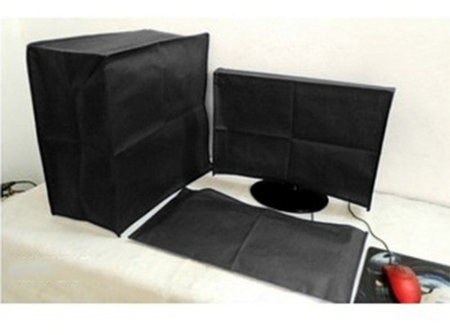 Capa Para Pc 2 Monitor+mouse, Teclado E Impressora 1