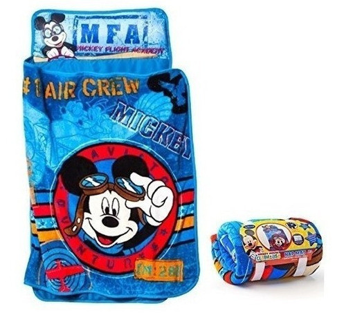 Tapete De Siesta Acolchado Para Niños Mickey Mouse De Disne 0