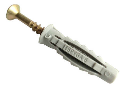 Tornillo Fix  4x35 +  Tarugo Espyga Nº6  //  100 Unidades 0