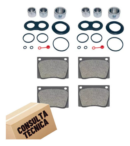 Kit Reparación Caliper Mordaza Falcon,torino,chevy 2 Ruedas 0