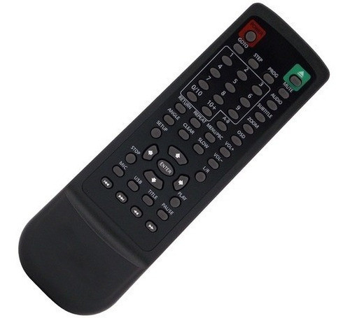 10 X Controle Remoto Para Dvd Mondial D-07 / D 07 0