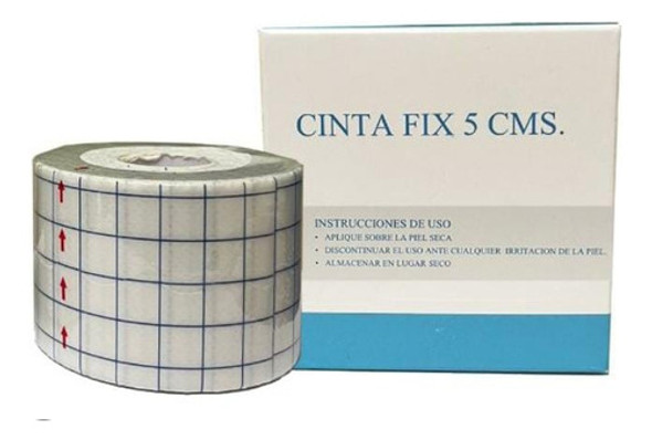 Tela Adhesiva Hipoalergico Cinta Fix 5cm X 10 Mts 0