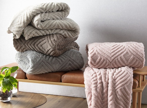 Manta Zono Enxovais Linho Trab. Solteiro 0