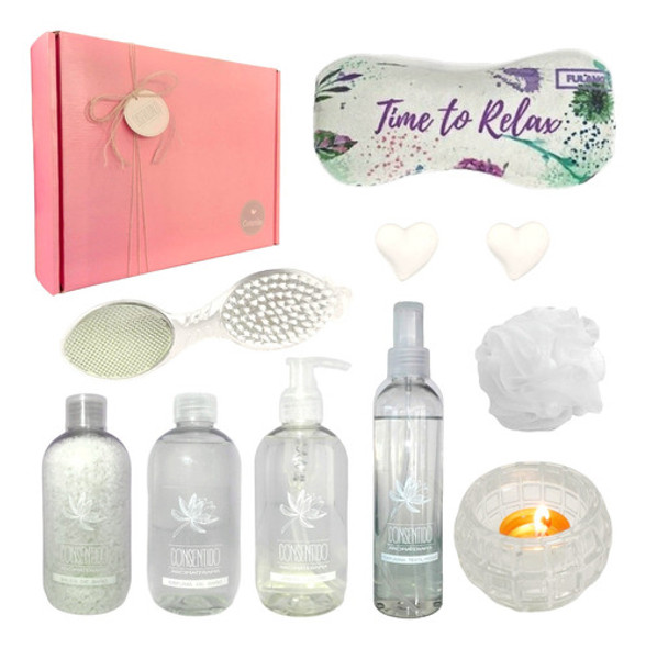 Set Caja Regalo Mujer Box Spa Jazmín Kit Zen N03 Disfrutalo 0 Set Caja Regalo Mujer Box Spa Jazmín Kit Zen N03 Disfrutalo 0