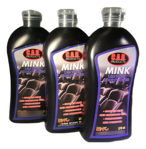 Humectante Tapizados Cuero Leather C.a.r. Products 370ml H25 0