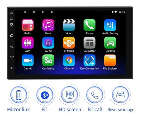 Radio Multimedia Android Wifi Gps Con Camara Peugeot Partner 1