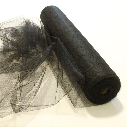 6 Metros Tecido Tule 100% Poliéster 1,20 Mt Largura Preto 0