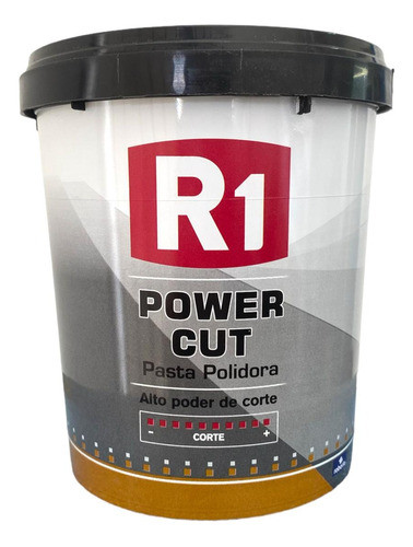 R1 Power Cut - Pasta De Pulir - 1kg - Roberlo 0