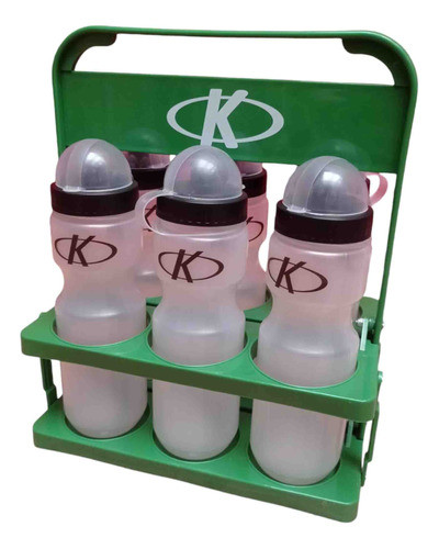 Canasto Porta Caramañolas Con 6 Botellas Transp - Urubici 0