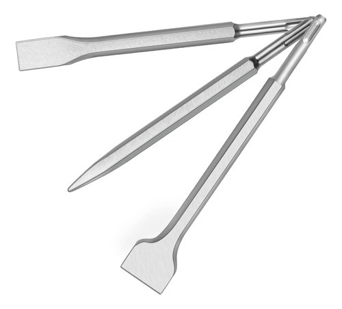 Juego De Brocas Con Puntas De Cincel. 3 Piezas 1