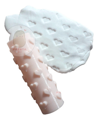Rodillo Para Fondant De Corazon Estrella Y Luna X 3 Unidades 0