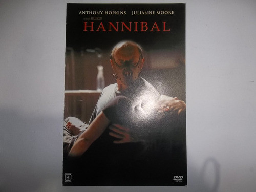 Revista Dvd Hannibal Anthony Hopkins Encarte Do Dvd 0