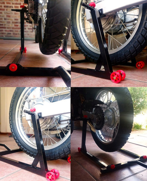 Caballete Trasero Moto Universal Naked Pista (spools + Unv.) 1