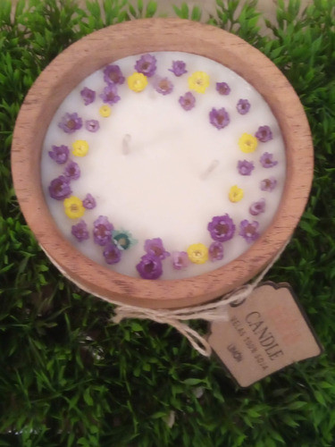 Cuenco De Vela De Soja 100% Orgánica  8cm X 12 Cm 0