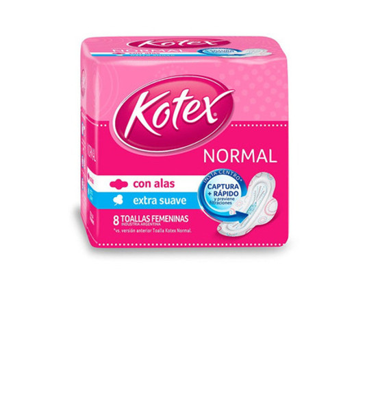 Kotex Normal C/a   8 U     249 0