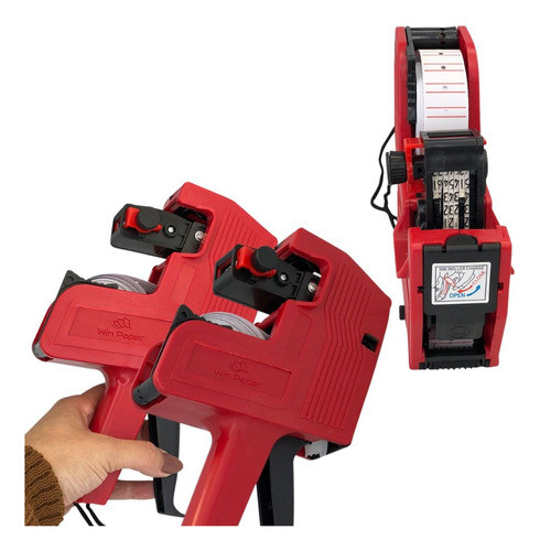 Etiquetadora De Preços Manual Com Refil E Etiquetas Mercado 1