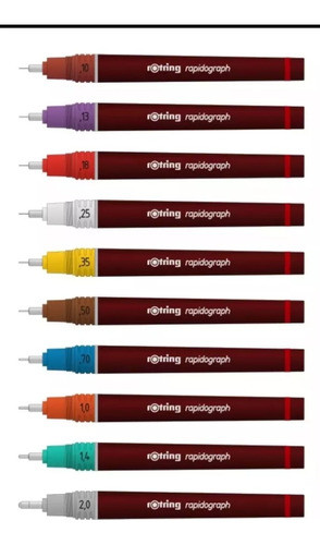 Rotring Rapidograph Punta De Recambio Estilografo 1.4 Mm 0