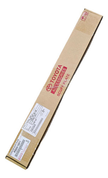 Cubre Zocalos De Aluminio Original Toyota Corolla 2014/19 0