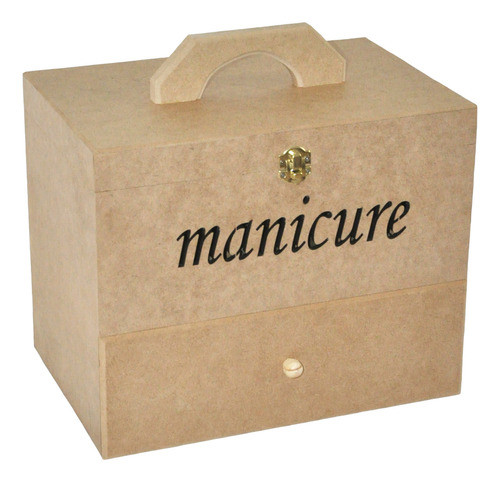 Caixa Maleta Porta Esmalte 120 Divisórias Escrita Manicure 0
