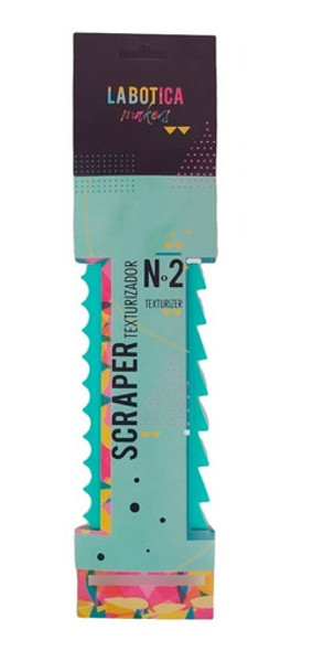 Scraper Plastico N°2 Texturizado 0