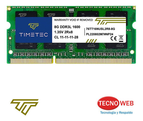 Memoria Ram Para Mac 4 Gb Ddr3l 1600 1