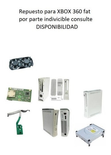 Xbox 360 Fat Repuesto  Disipadores Los 2 Juntos Originales 0