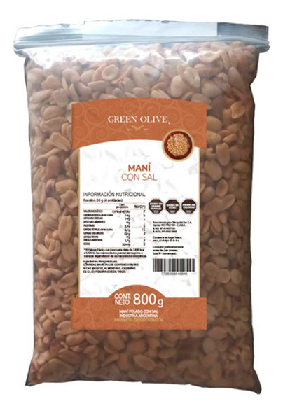 Maní Repelado Salado X1kg 0