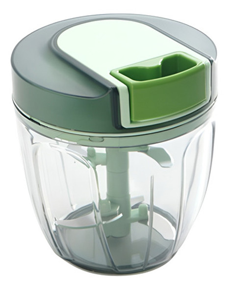 Triturador Cortador Picador Ajo Vegetales Manual Cocina 0