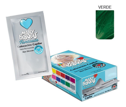 Mary Bosques - Semipermanente - Fantasia - 47 Grs  - Verde 0