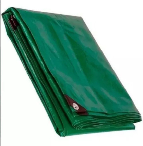 Lona Reforzada Multiuso Secur 10 X 8 Mts Verde Kirkor 0