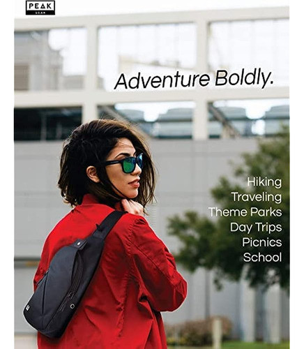Peak Gear Sling Mochila Crossbody Compacta Y Bolso De Día - 1