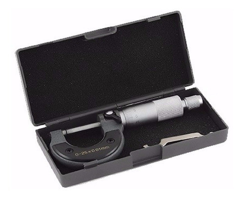 Micrometro 0-25 Mm Con Estuche Kld1155 Profesional Envios 0