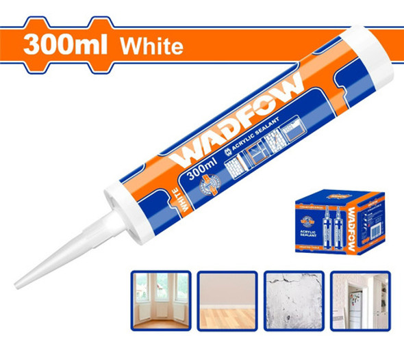 Sellador Acrílico 300ml Negro Wadfow Wgq2t21 - Lnf 0 Sellador Acrílico 300ml Negro Wadfow Wgq2t21 - Lnf 0