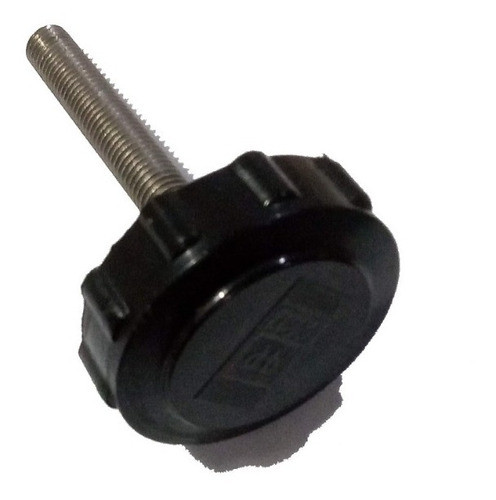Perilla Ajuste Plástica Redonda Macho M10x25 10x65 Inoxidabl 0