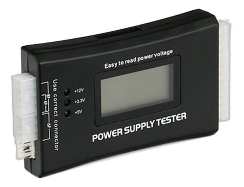 Probador De Fuente De Alimentación Lcd Hde 20 + 4 Pin Para A 0