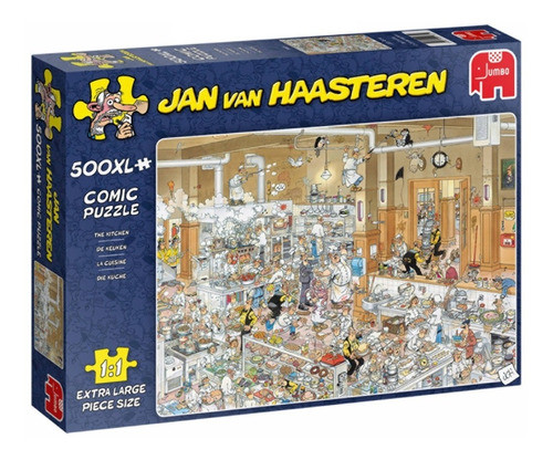 Puzzle 500 Piezas Xl The Kitchen Por Jan Van H.- Jumbo 0
