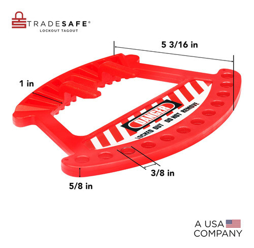 Estación Bloqueo Portátil Tradesafe Estante Bloqueo Y Se A 1