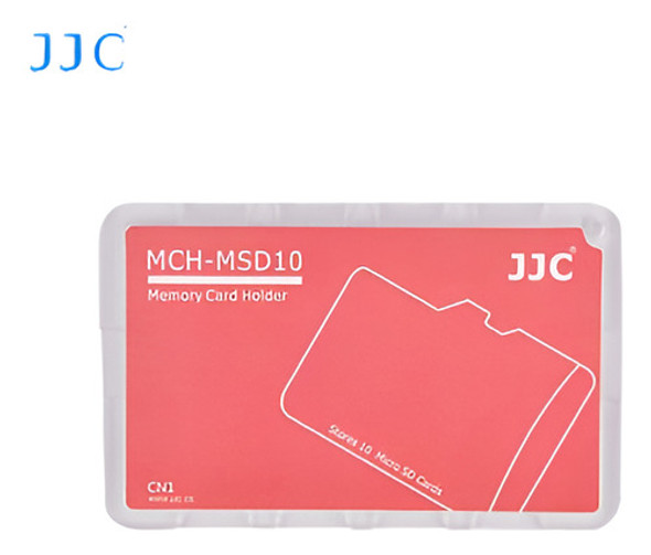 Jjc Msd10cn Mch Carmesí Tarjeta De Crédito Tamaño Memoria Ti 0