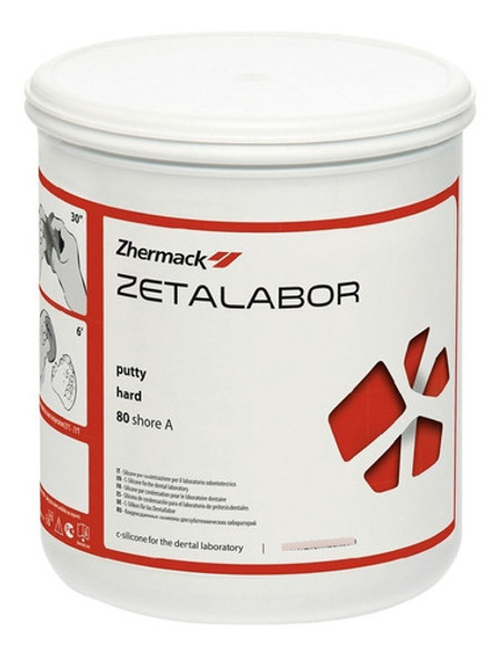 Silicona Zetalabor Masa 2,6 Kg Zhermack Laboratorio Dental 0
