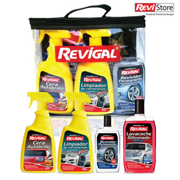 Set Revigal Quita Insecto Autobrillo Revividor Lavacoche Y+ 0