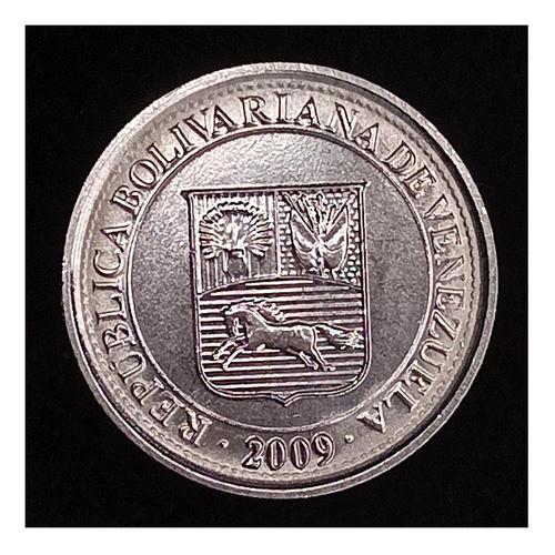Venezuela 50 Centavos 2009 Sin Circular Y 92 1