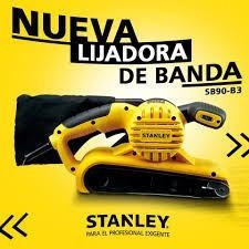 Lijadora De Banda Stanley 720w 75mm X 553mm Profesional!! 1