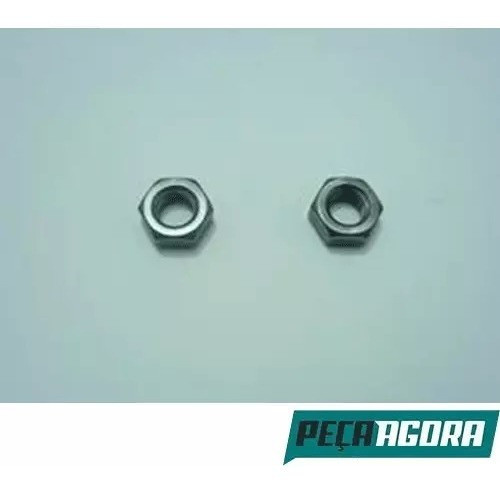 Caixa 20  Porca Sextavada 14x2.00 Comum Ferro 0