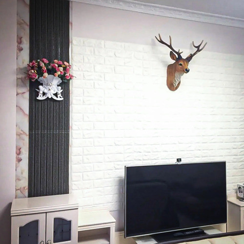 Set 12 Revestimiento 70x77 Ladrillo Adhesivo Pared Calidad 1