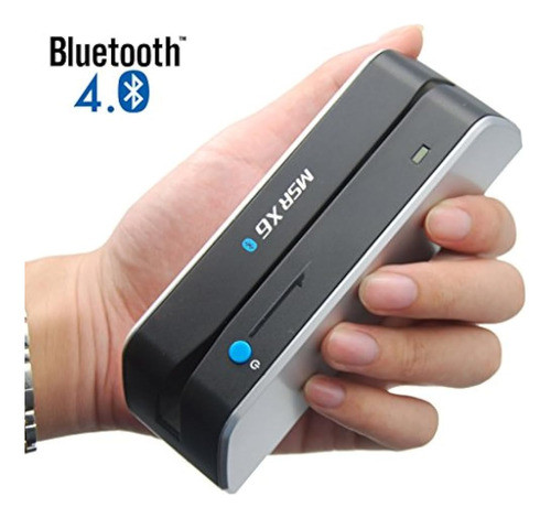 Nuevo Bluetooth Msrx6 Bt Codificador De Banda Magnética Tarj 1