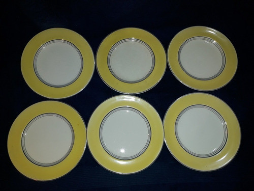 Platillos Postre Hilo Plata Johnson Bros + Bandeja De Regalo 0