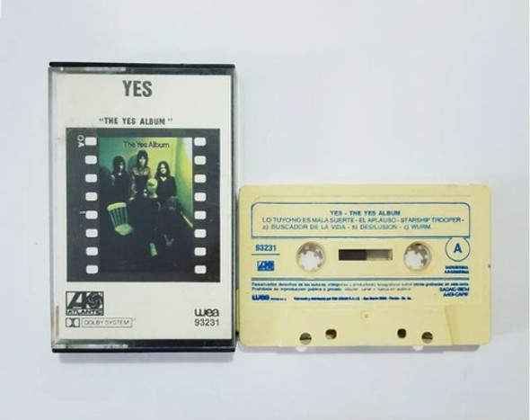 Yes - The Yes Album (cassette) 0