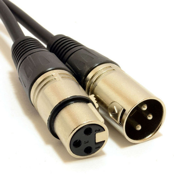 Cable Xlr Macho A Xlr Hembra 6mt Canon Microfono Balanceado 1