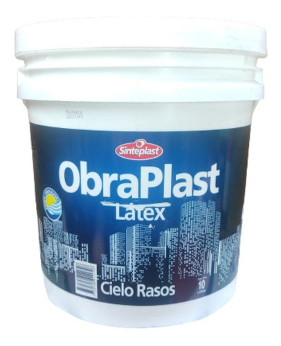Cielorraso Latex X 10l / Obraplast Sinteplast 0